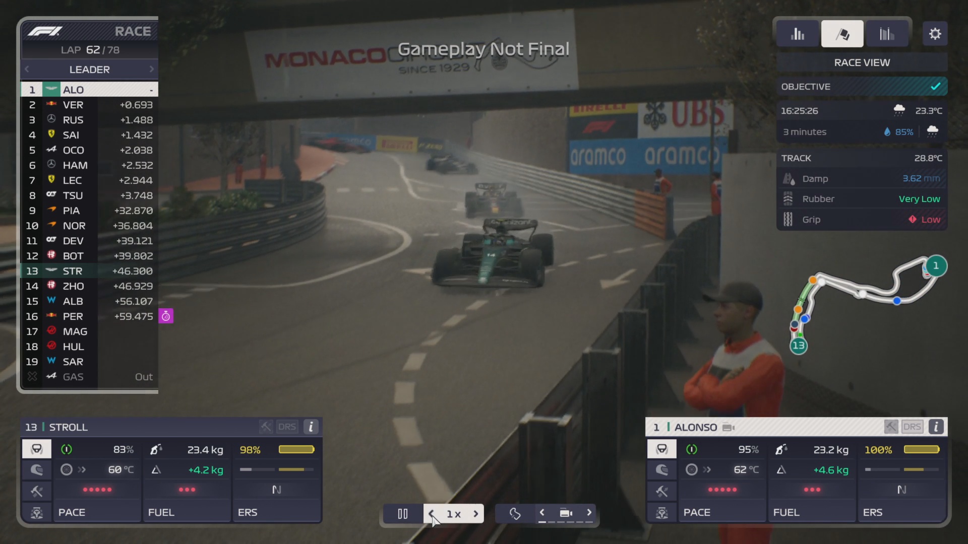 F1 Manager 2023 Preview Race Moment Monaco Pic 2