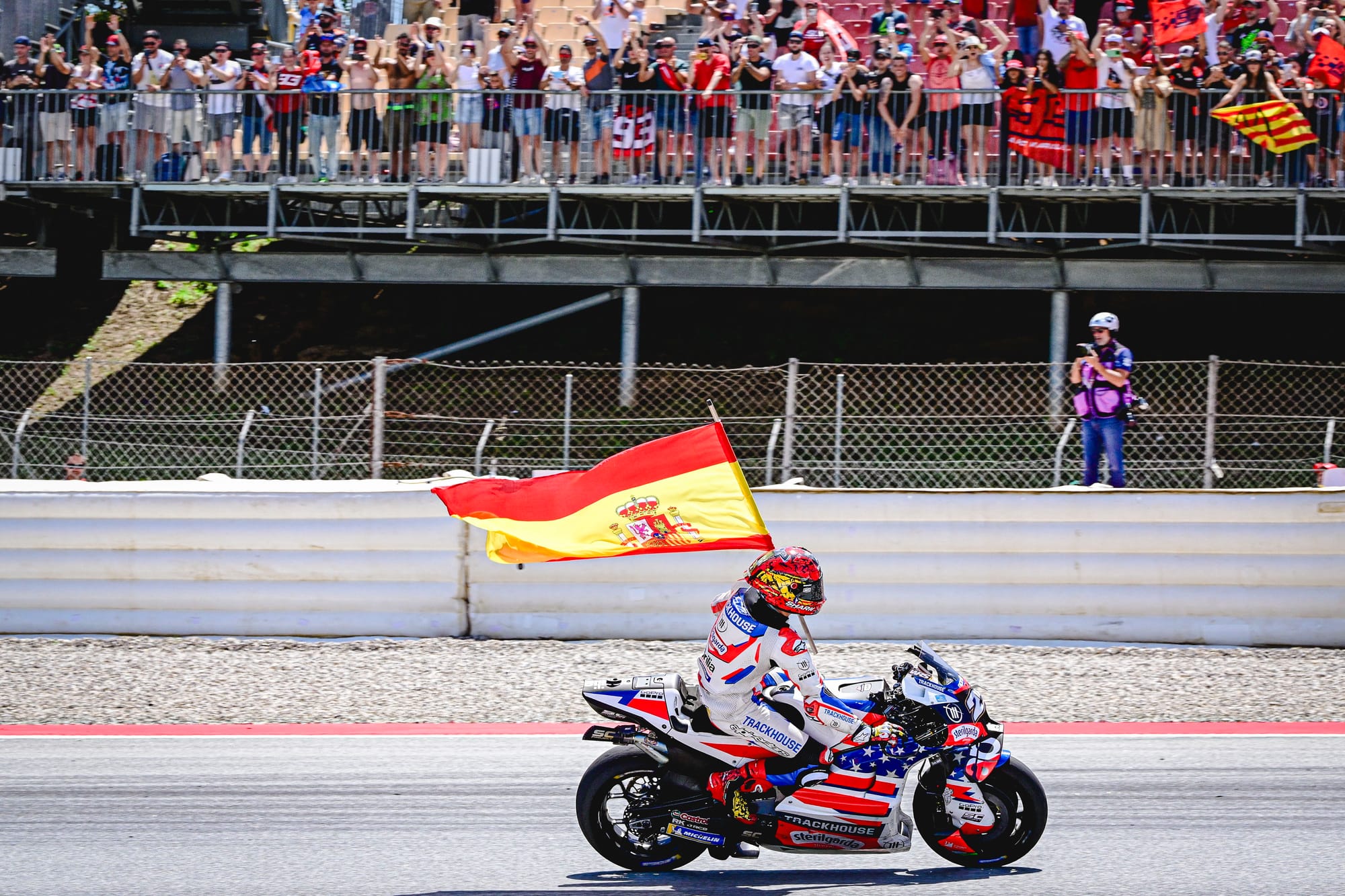 Raul Fernandez Trackhouse Aprilia Barcelona MotoGP 2024